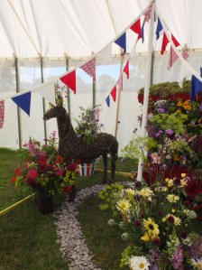 Thrilled to be a part of the Flowers from the Farm exhibit at Hampton Court Flower Show. July 2014